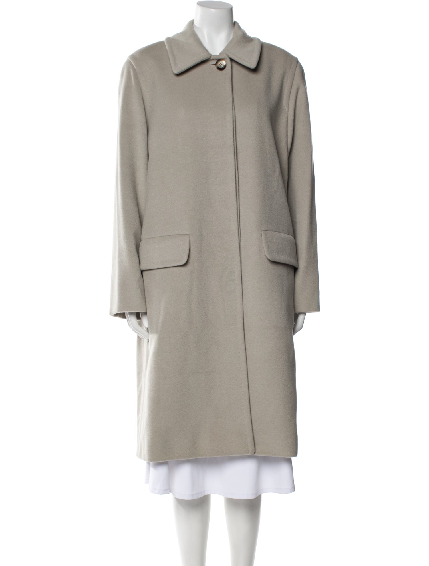 Cinzia Rocca Wool Trench Coat