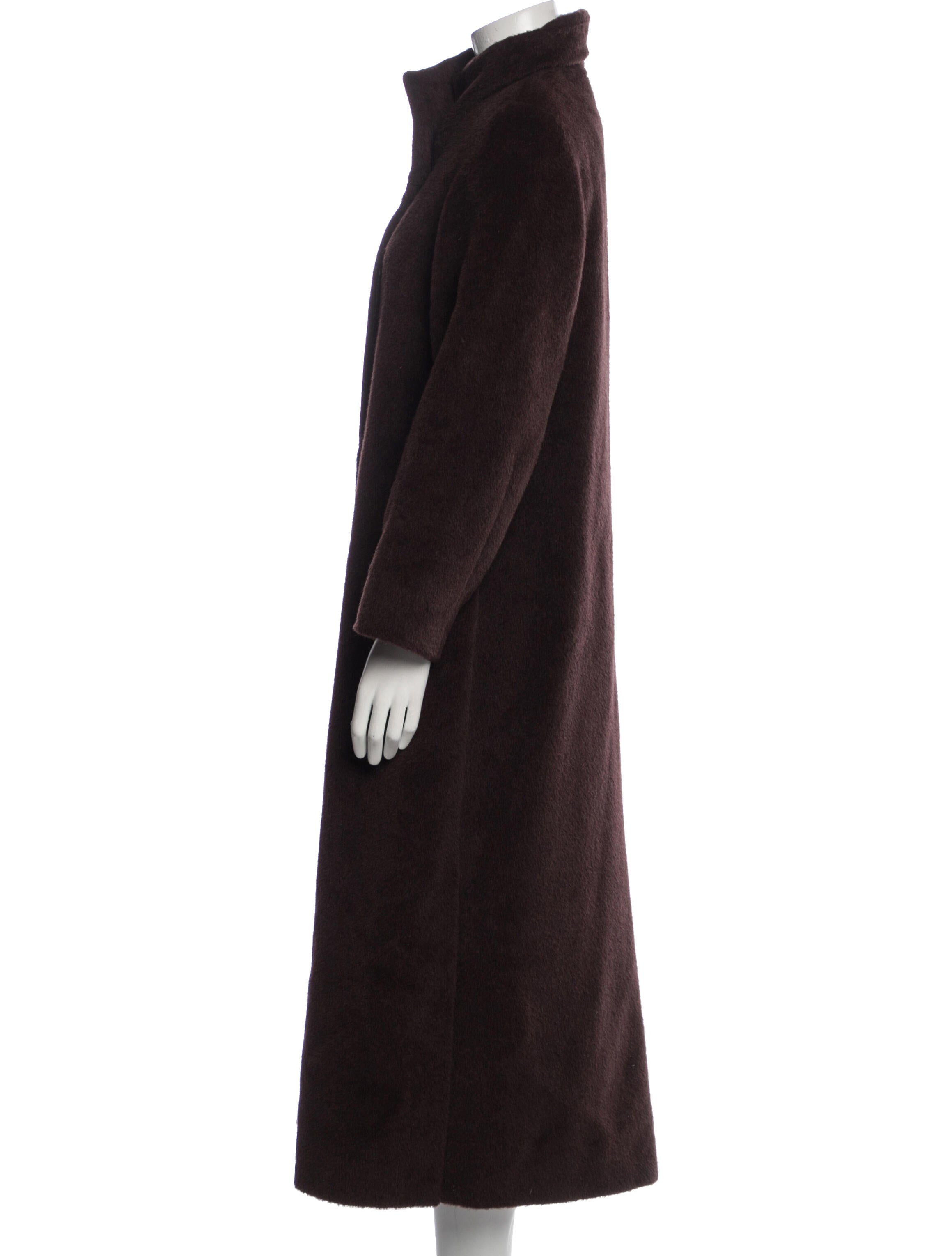 Cinzia Rocca Llama Faux Fur Coat