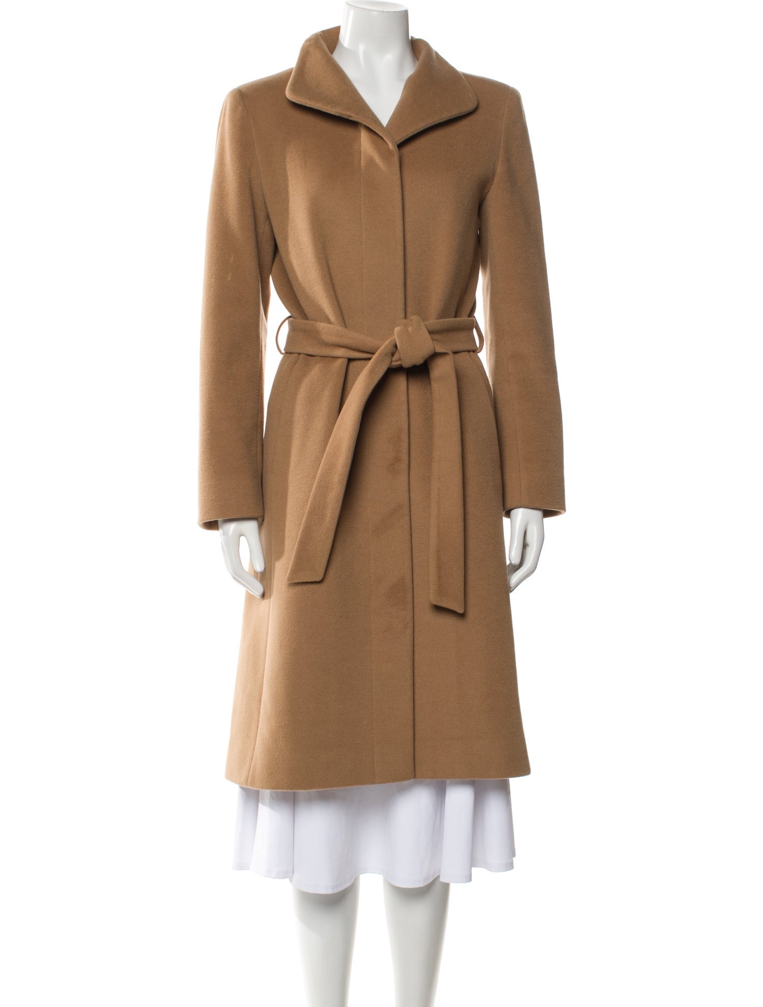 Cinzia Rocca Merino Wool Trench Coat