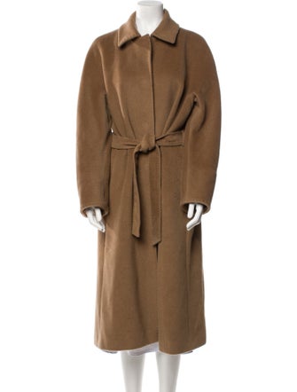 Cinzia Rocca Wool Faux Fur Coat