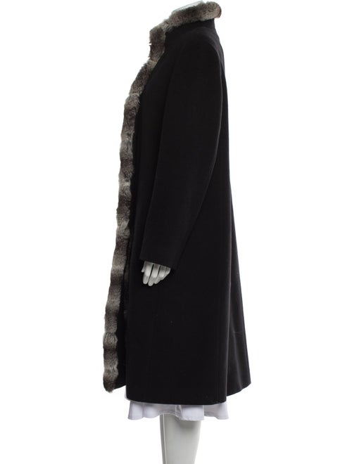 Cinzia Rocca Wool Faux Fur Coat