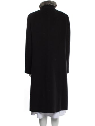 Cinzia Rocca Wool Faux Fur Coat