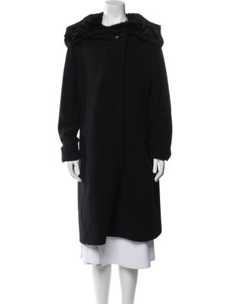 Cinzia Rocca Virgin Wool Fur Coat