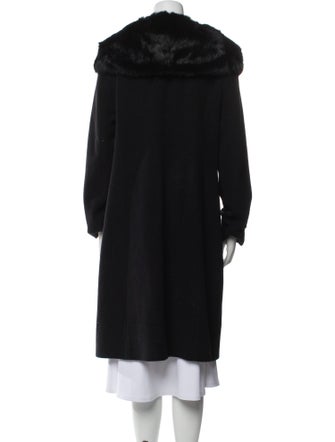 Cinzia Rocca Virgin Wool Fur Coat