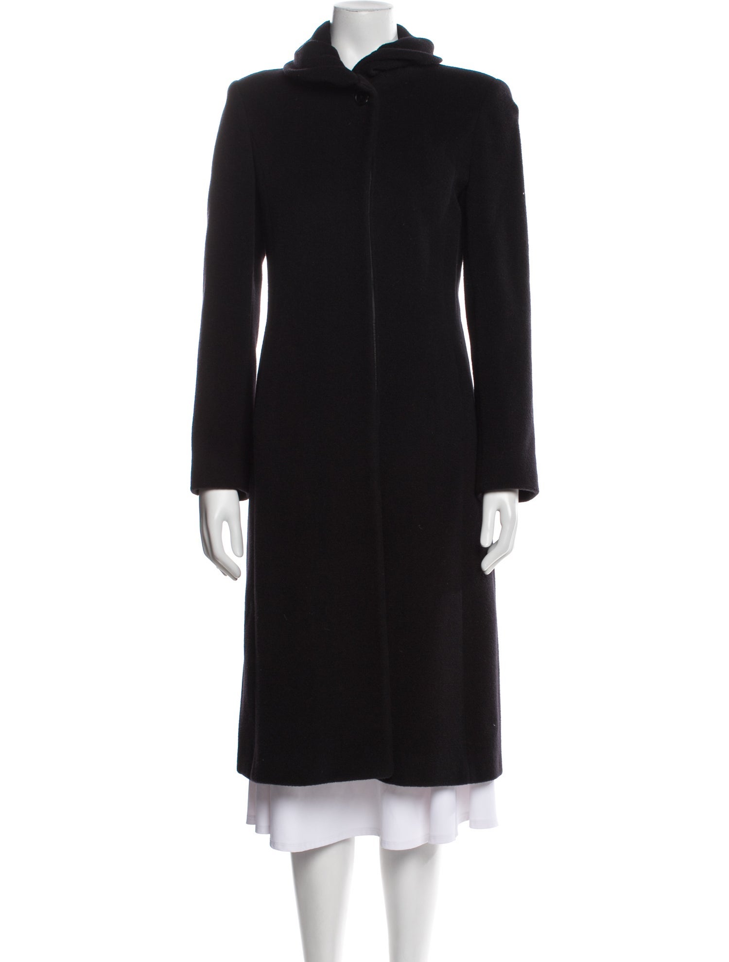 Cinzia Rocca Wool Faux Fur Coat