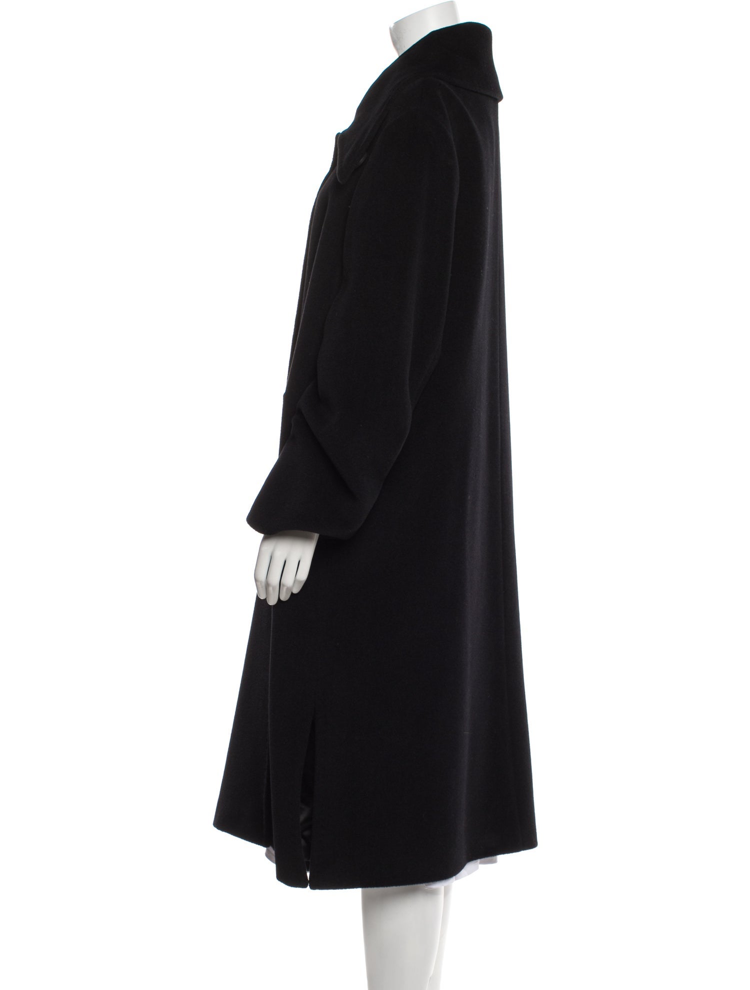 Cinzia Rocca Wool Faux Fur Coat