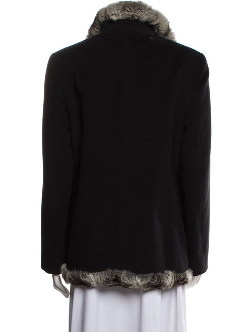 Cinzia Rocca Wool Faux Fur Jacket