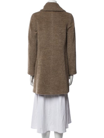 Cinzia Rocca Wool Faux Fur Coat