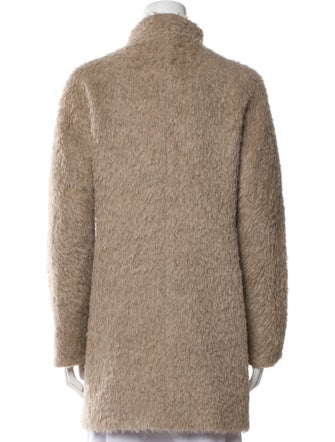 Cinzia Rocca Alpaca Faux Fur Coat