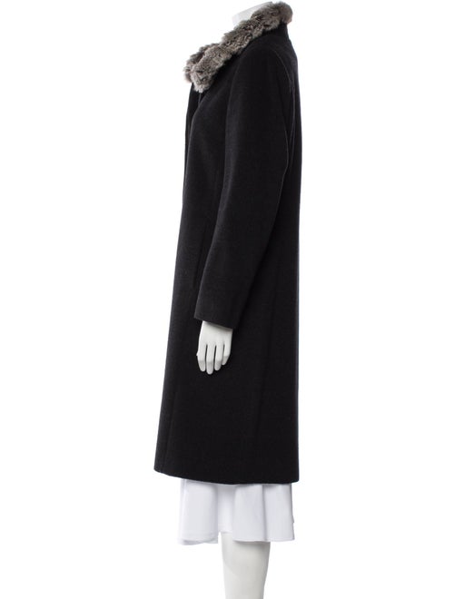 Cinzia Rocca Wool Faux Fur Coat