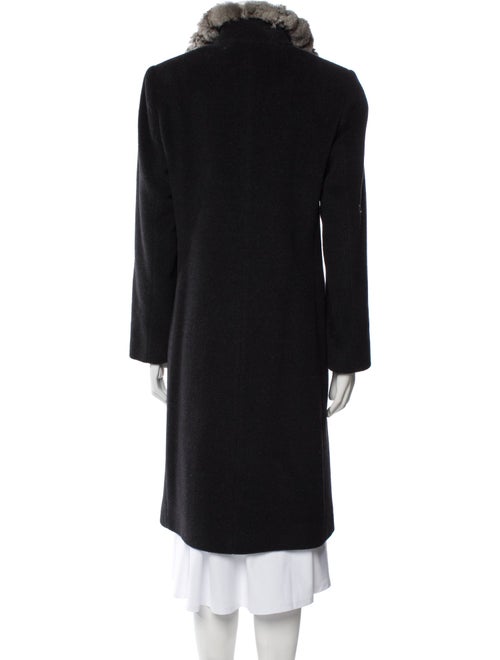 Cinzia Rocca Wool Faux Fur Coat