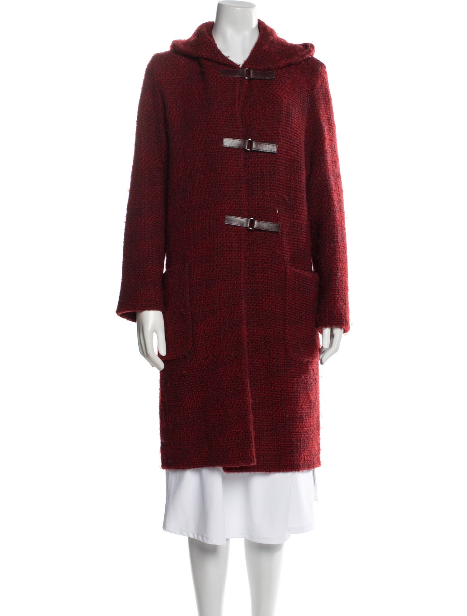 Cinzia Rocca Wool Faux Fur Coat