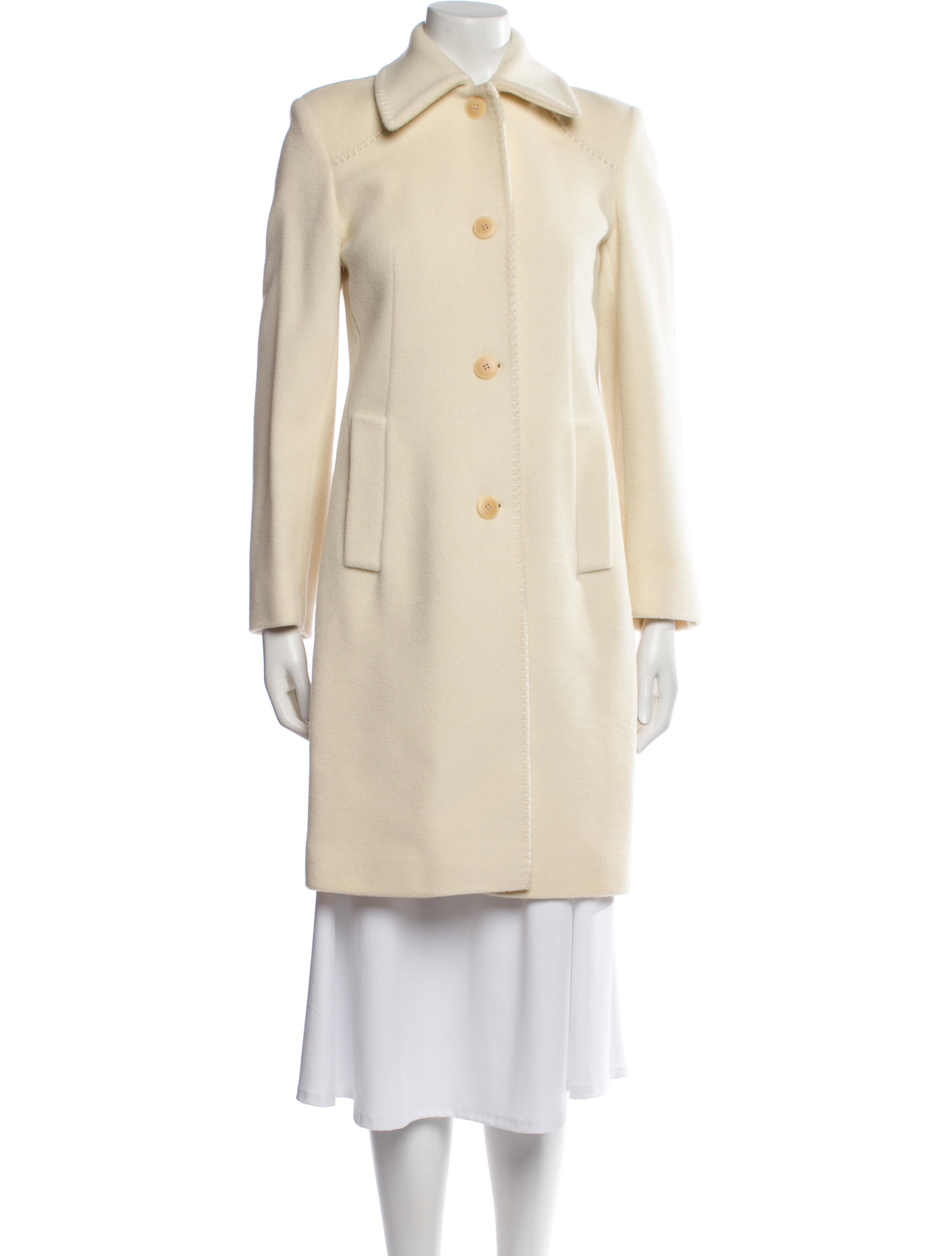 Cinzia Rocca Wool Peacoat