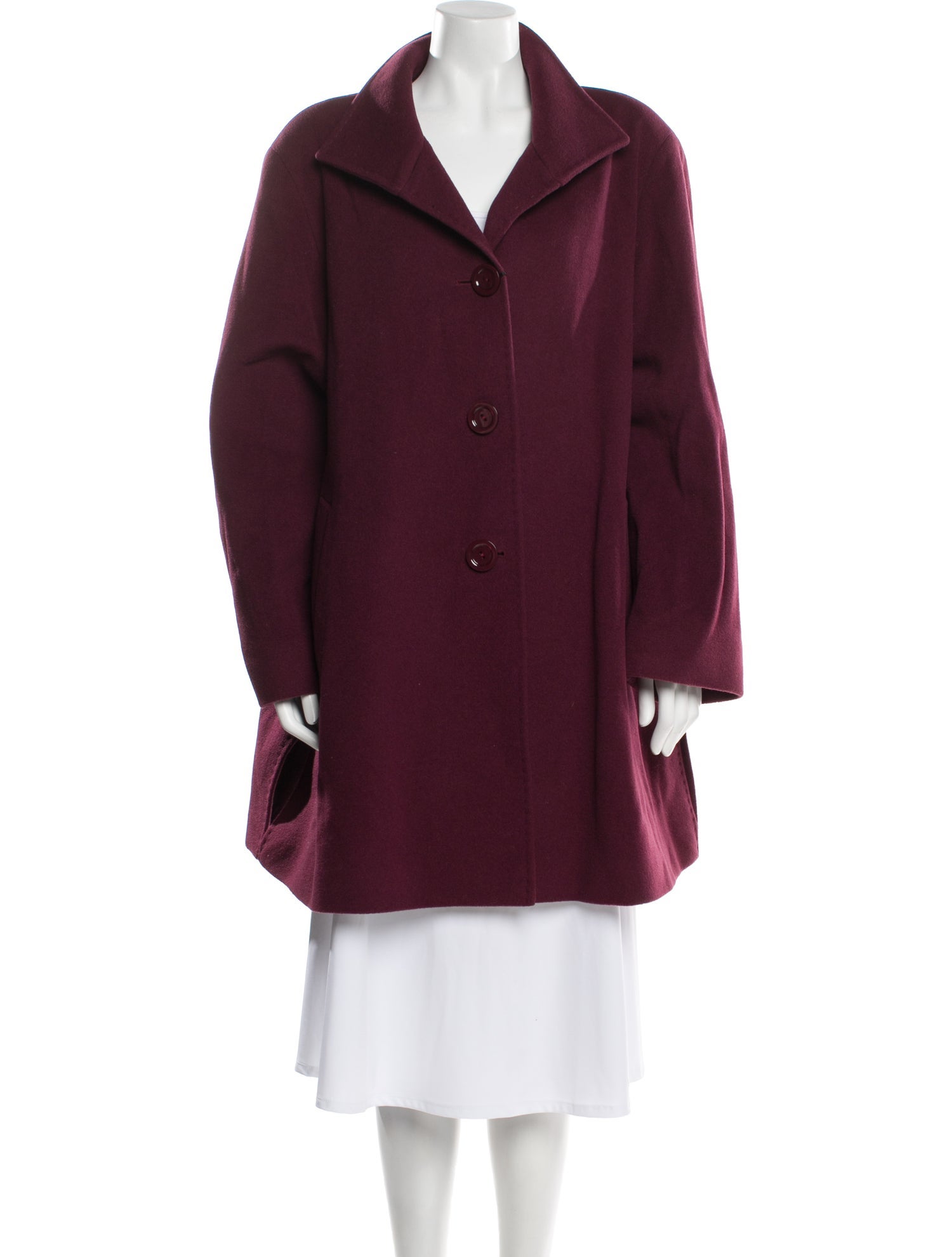 Cinzia Rocca Virgin Wool Coat