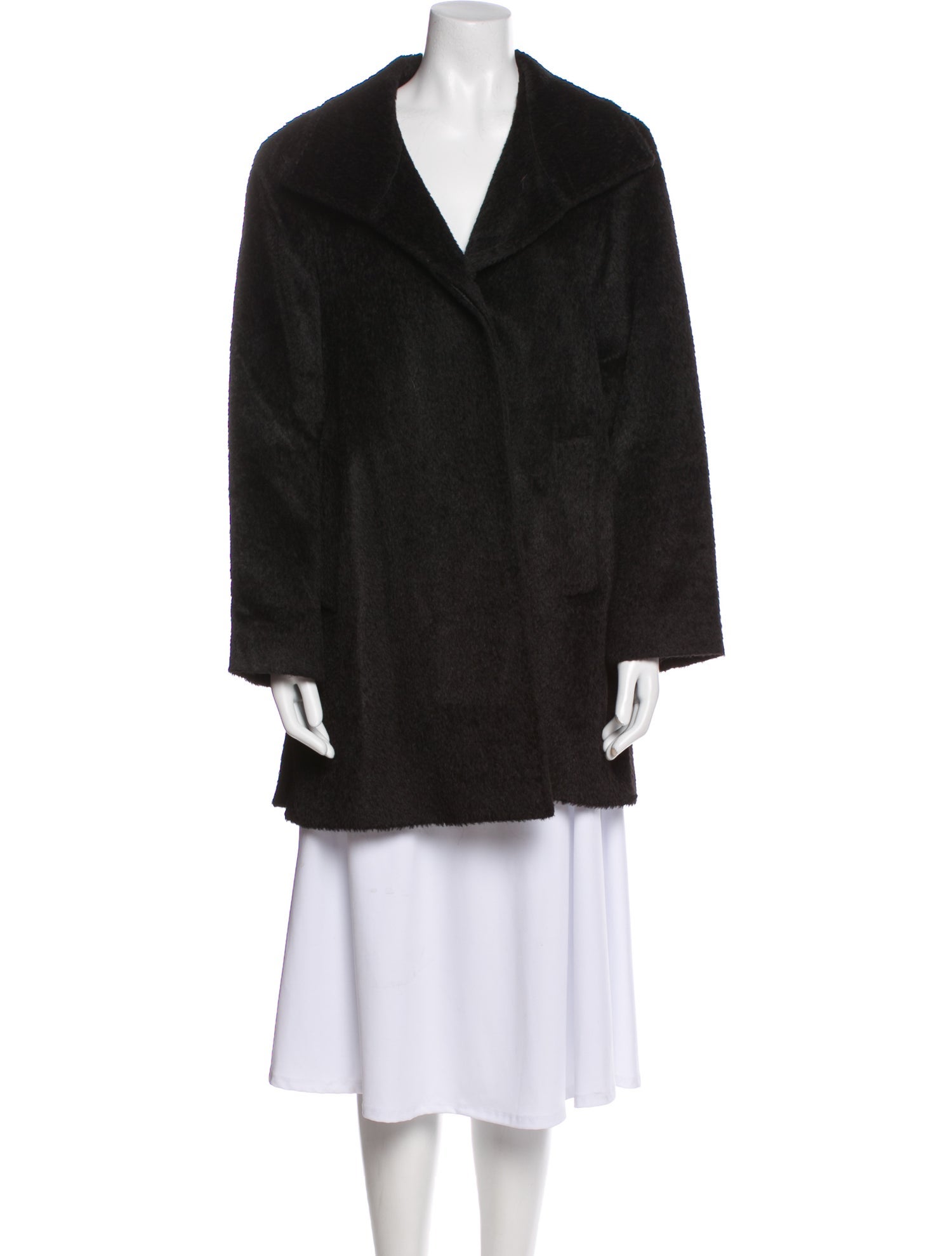 Cinzia Rocca Alpaca Faux Fur Jacket