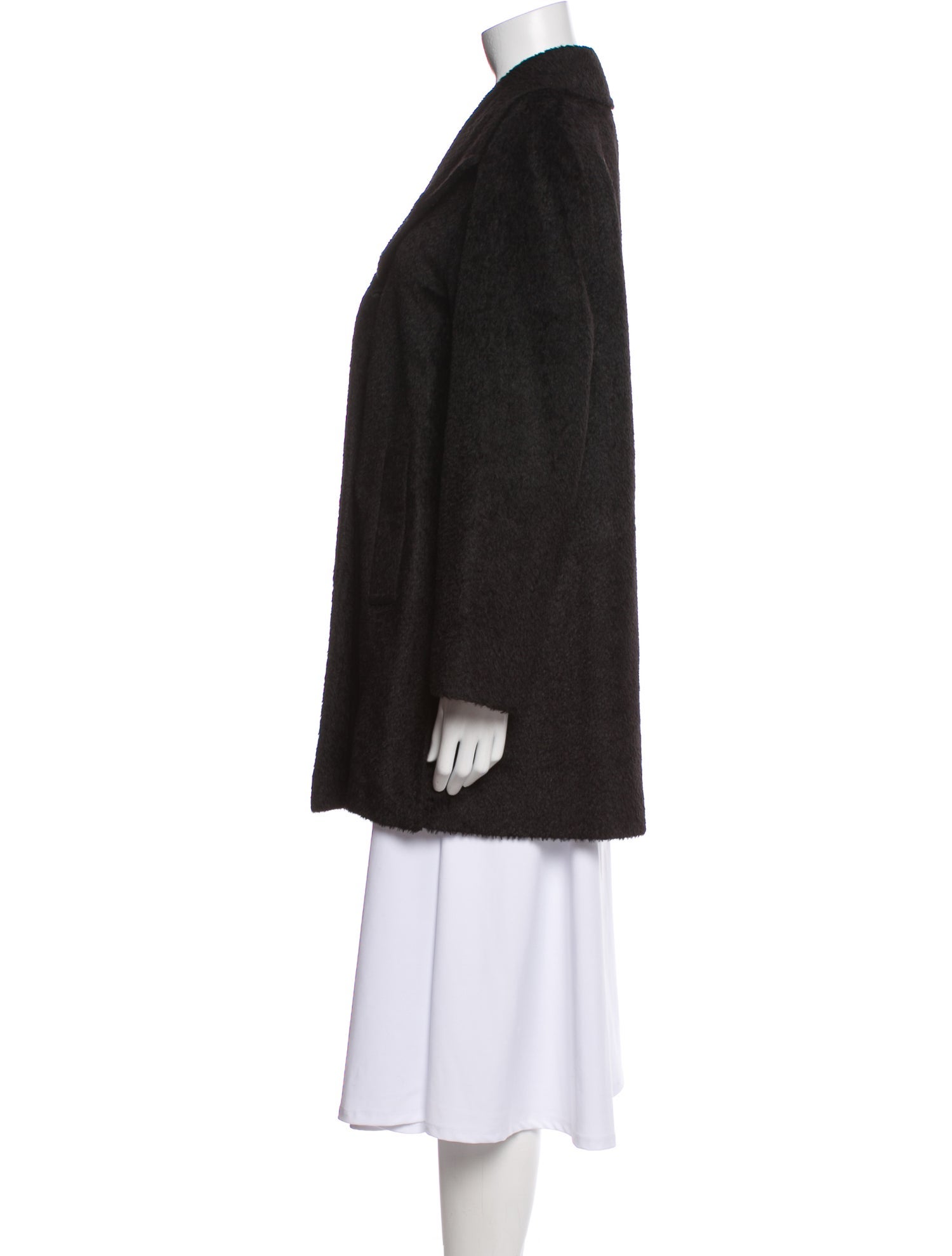 Cinzia Rocca Alpaca Faux Fur Jacket