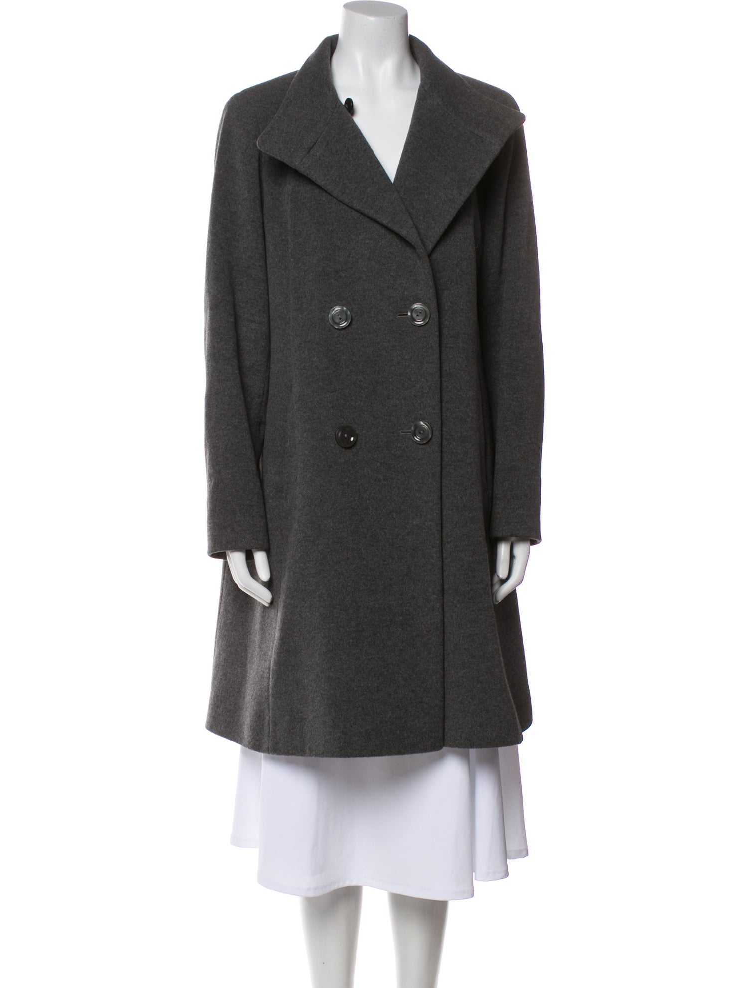 Cinzia Rocca Wool Peacoat