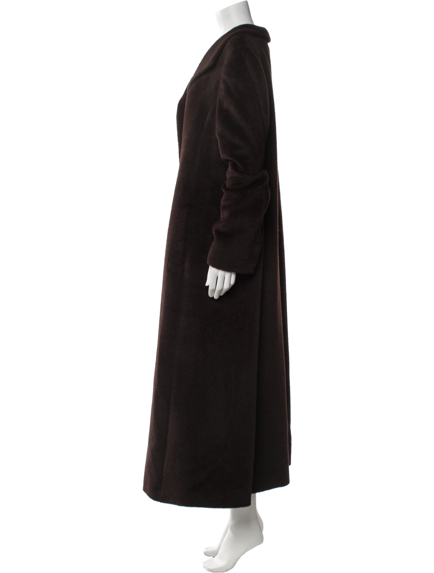 Cinzia Rocca Virgin Wool Faux Fur Coat w/ Tags