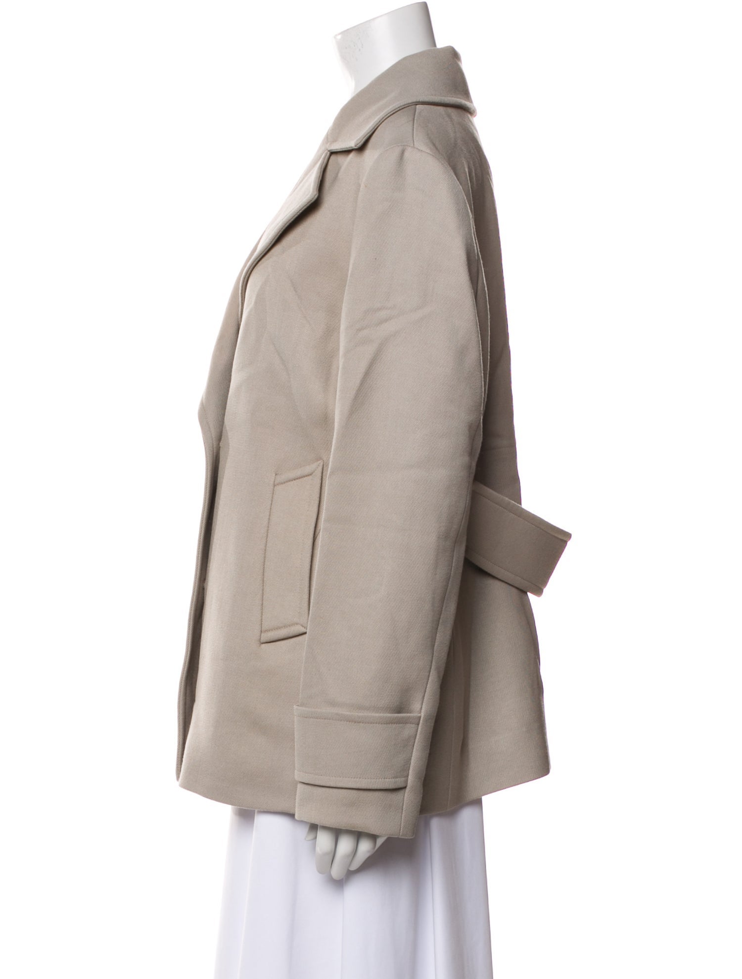 Cinzia Rocca Virgin Wool Peacoat