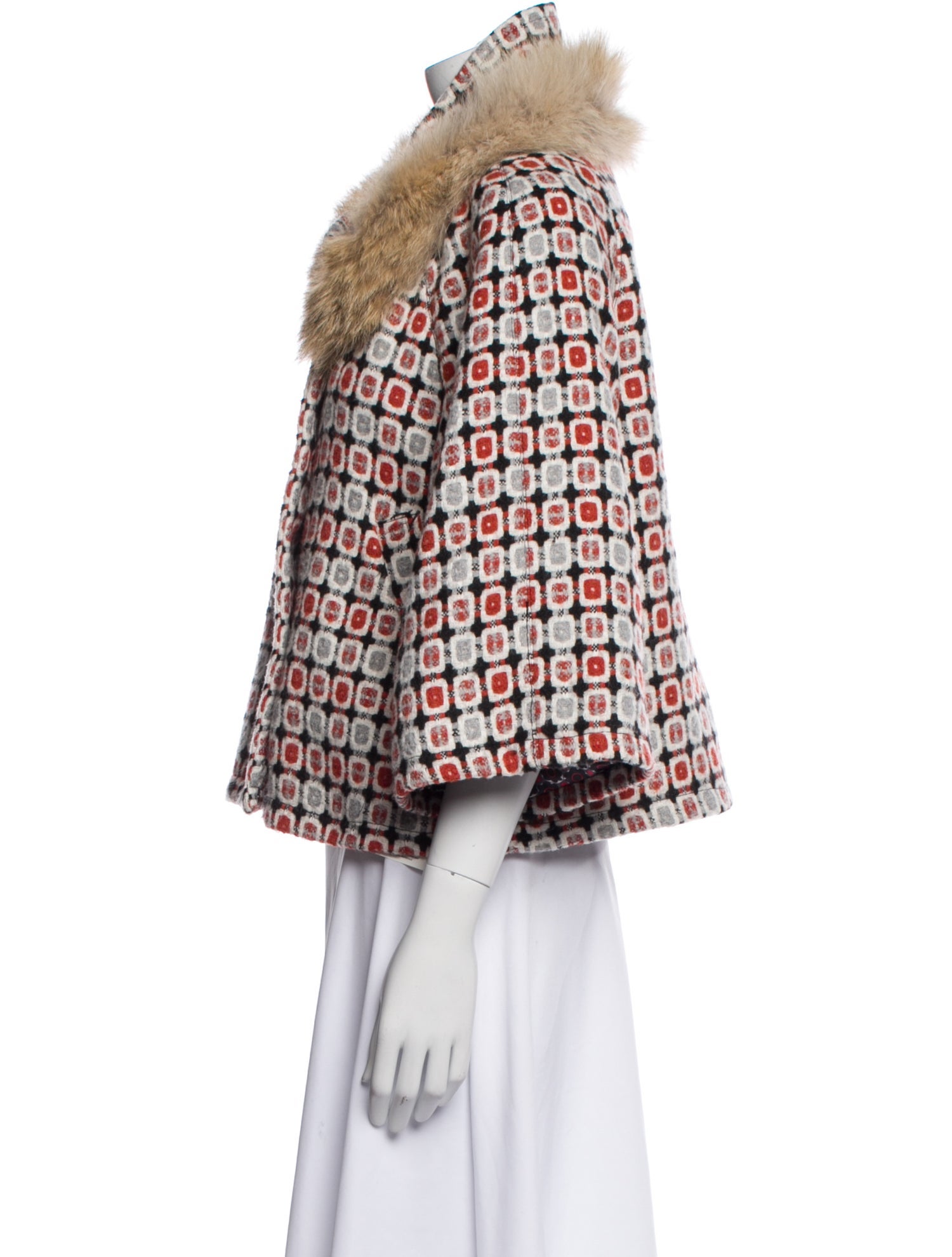 Cinzia Rocca Plaid Print Jacket