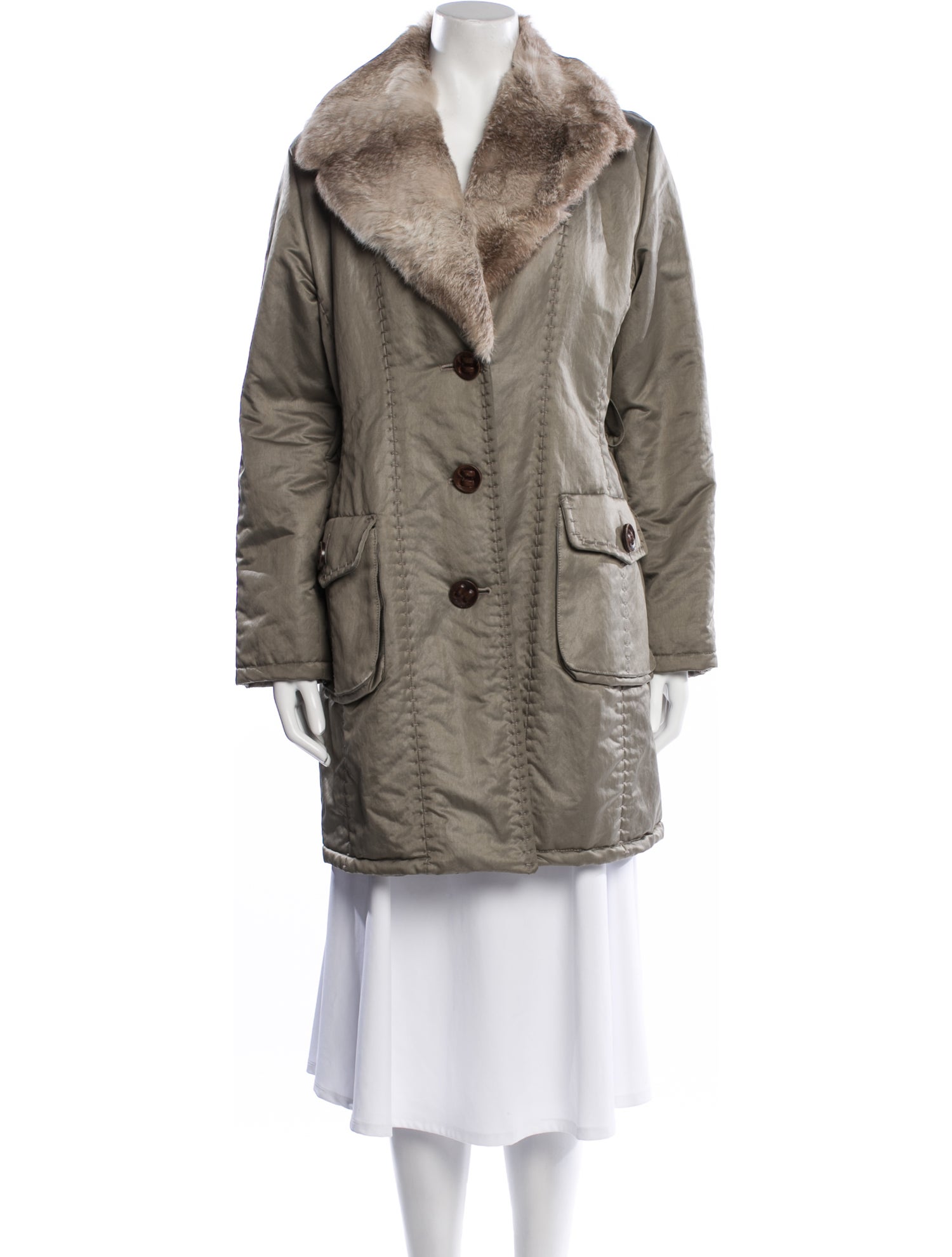 Cinzia Rocca Faux Fur Coat