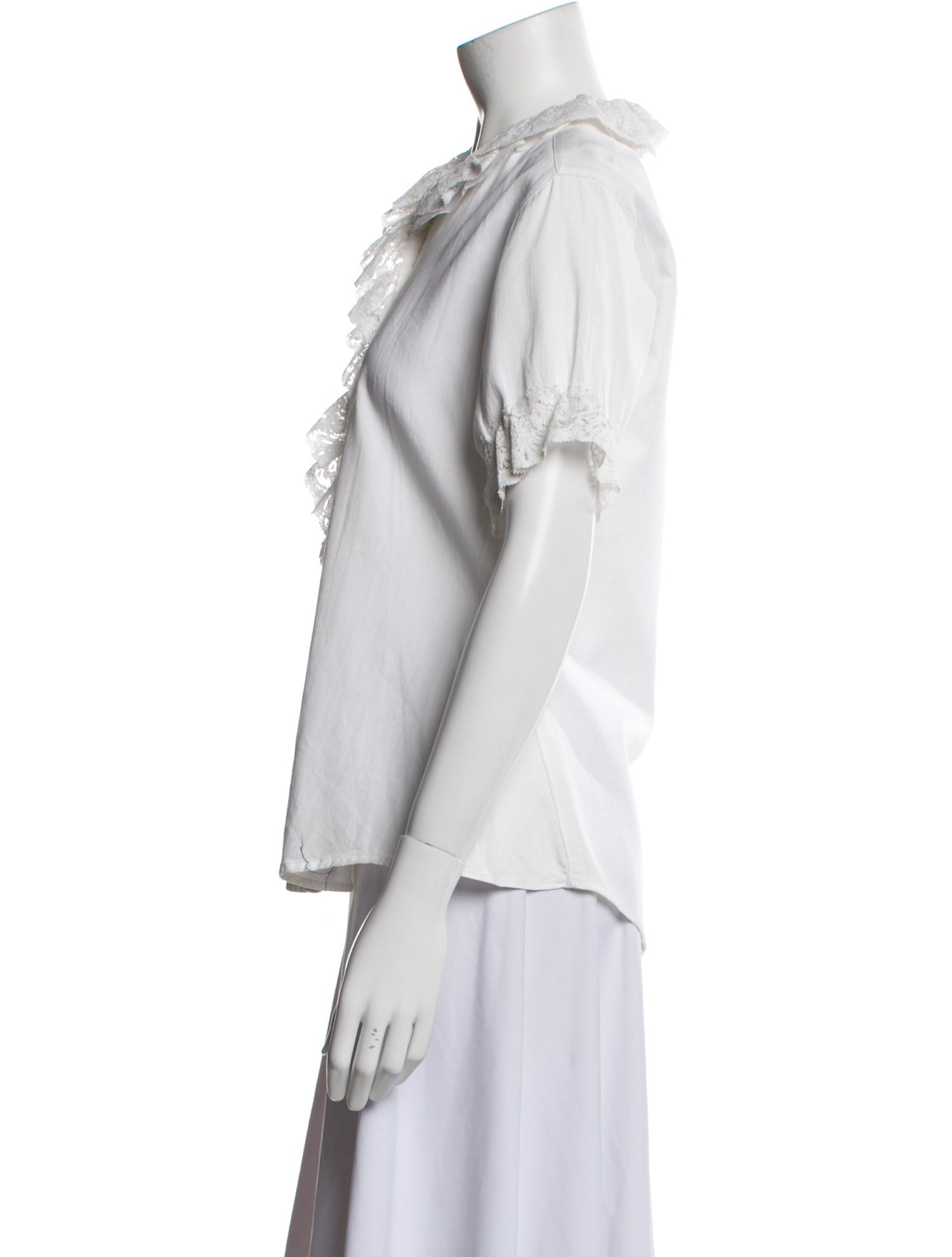 Daniel Andresen Short Sleeve Button-Up Top