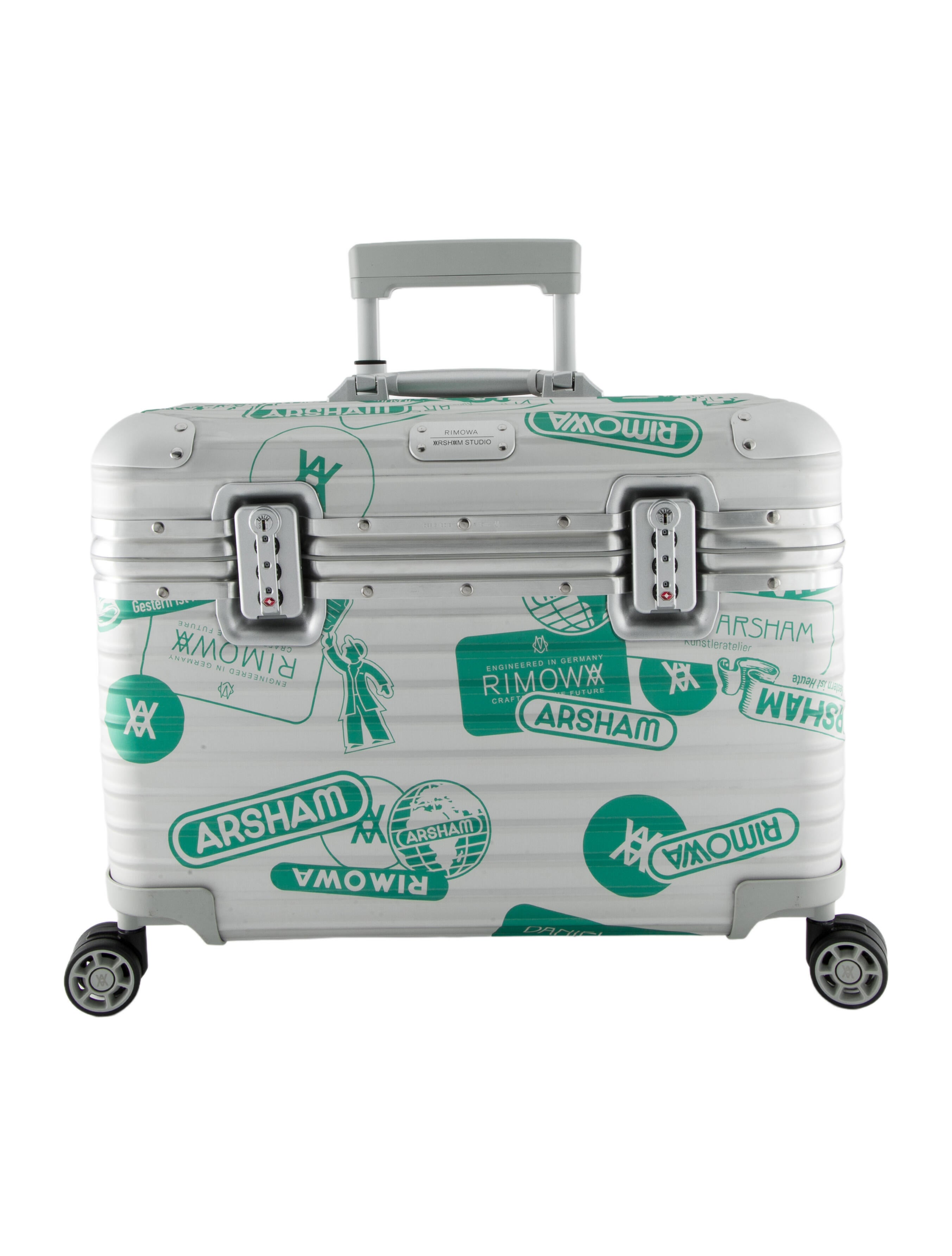 Daniel Arsham x Rimowa Eroded Turntable Artist Proof w/ Pilot Case