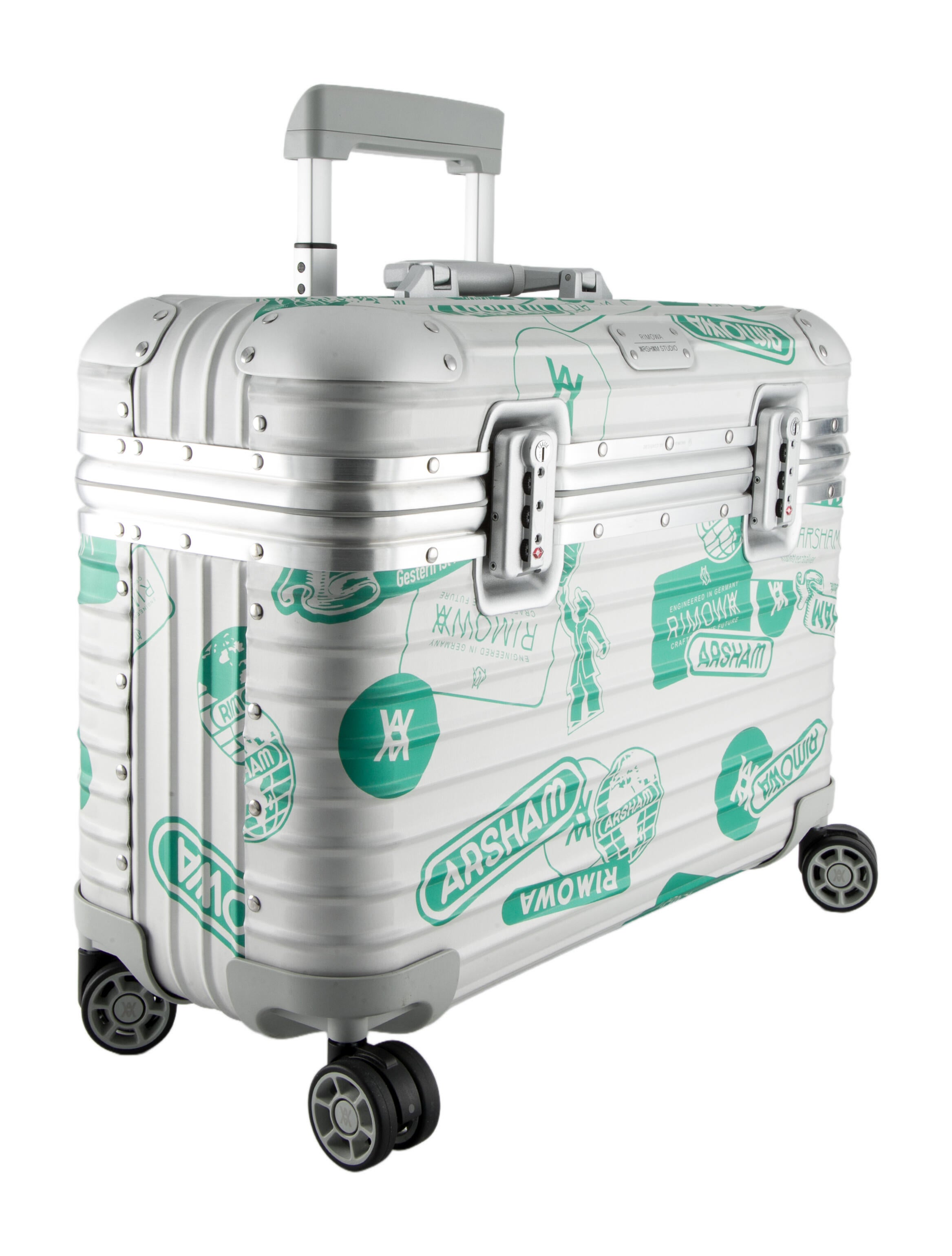 Daniel Arsham x Rimowa Eroded Turntable Artist Proof w/ Pilot Case