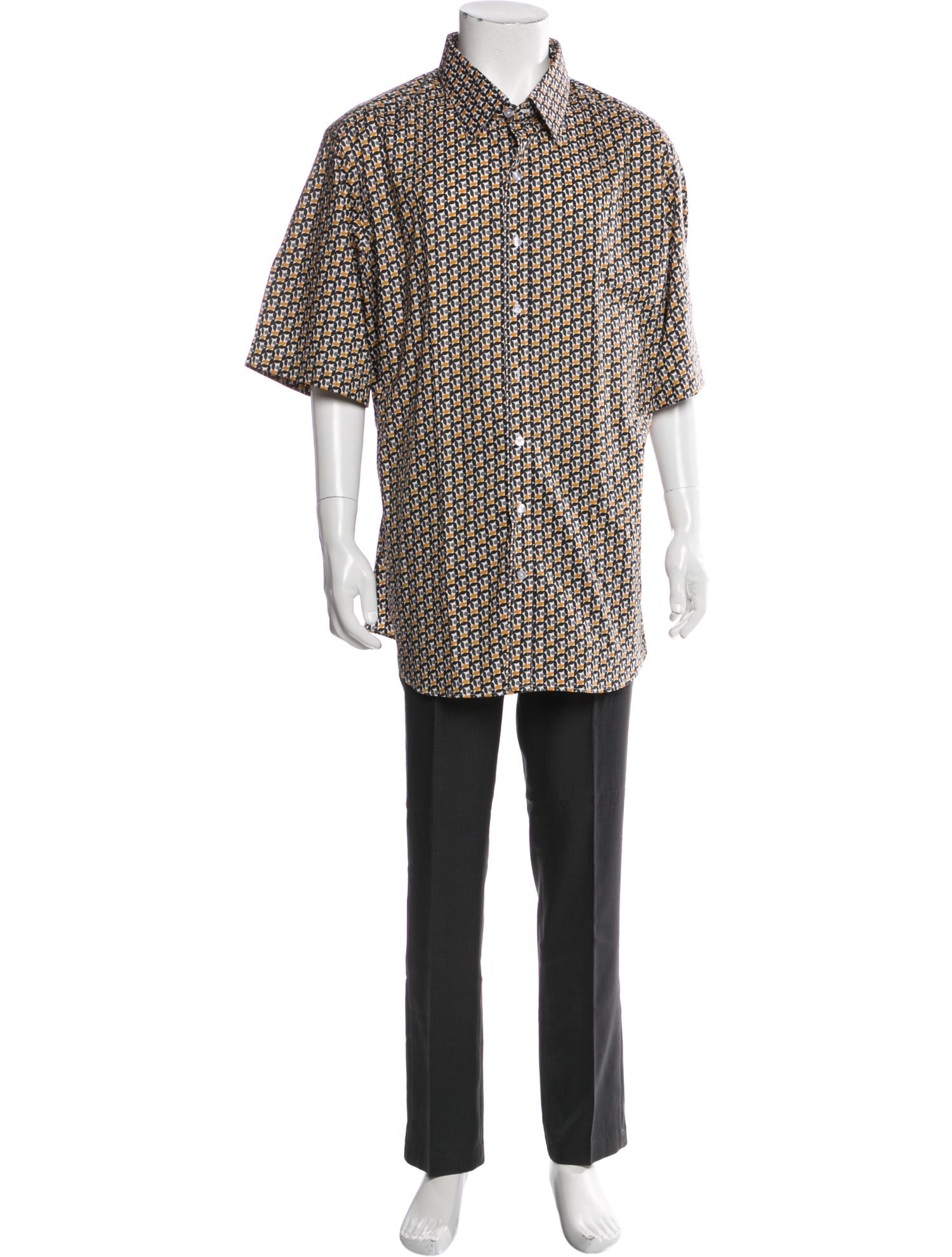 David August Printed Short Sleeve Shirt