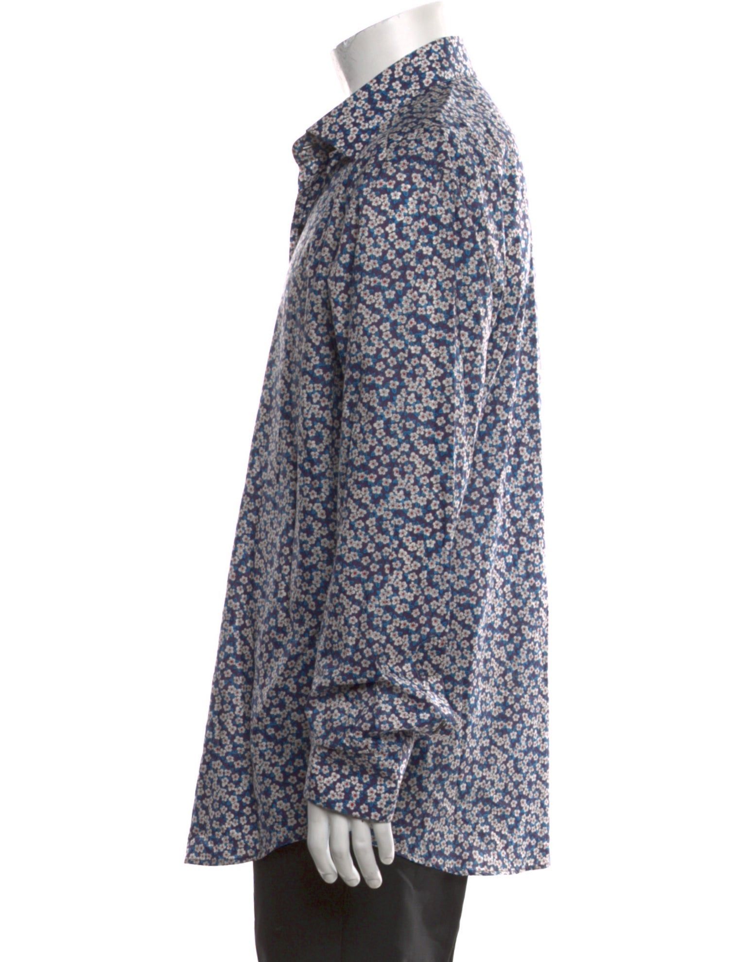 David August Floral Print Long Sleeve Shirt