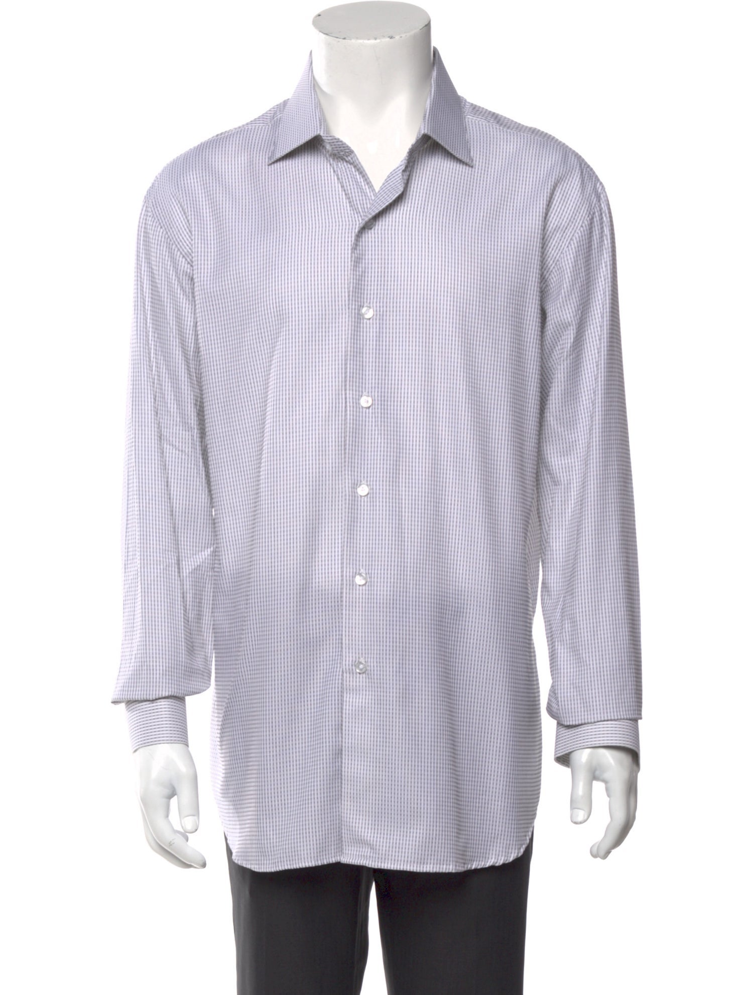 David August Striped Long Sleeve Dress Shirt