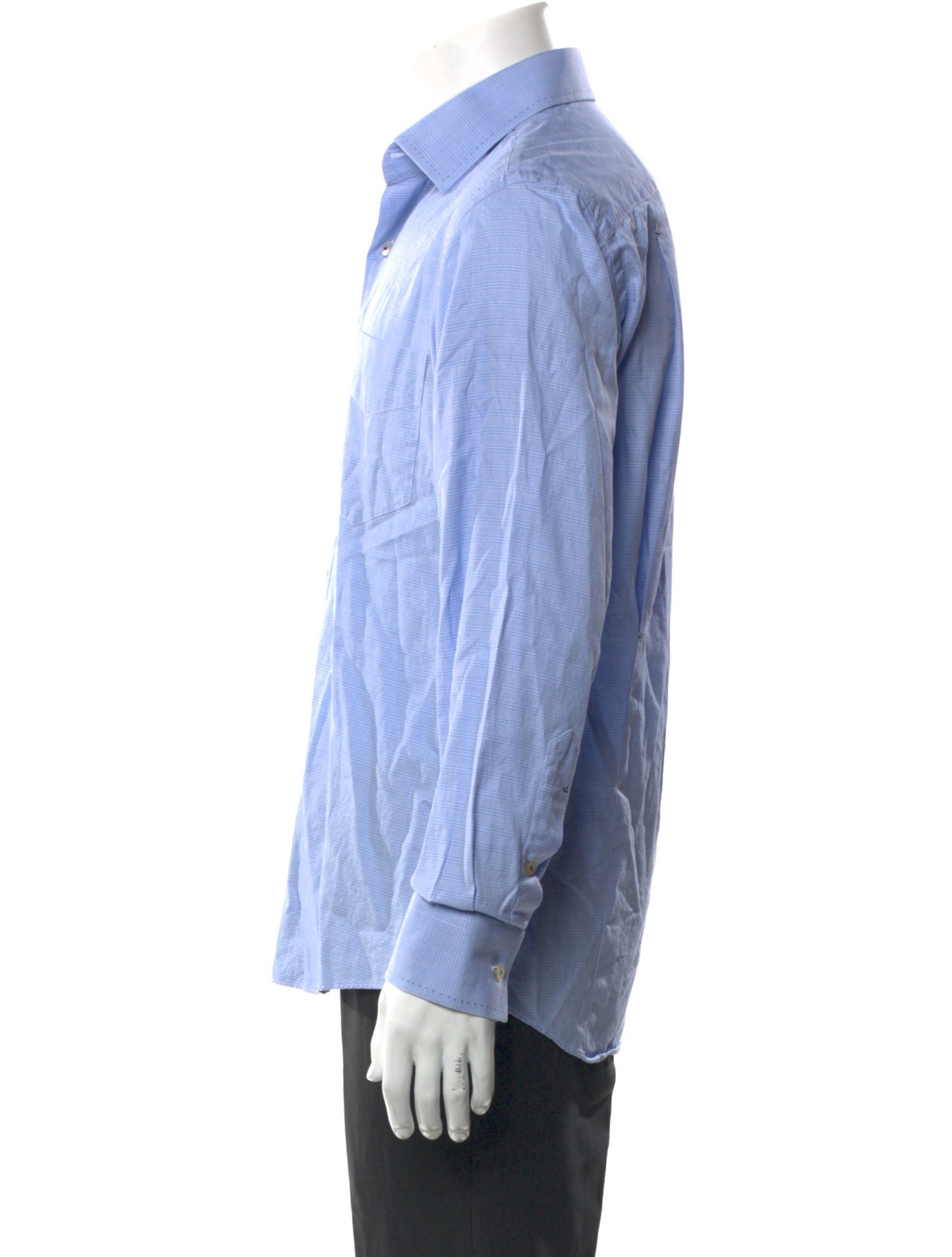 David August Plaid Print Long Sleeve Shirt