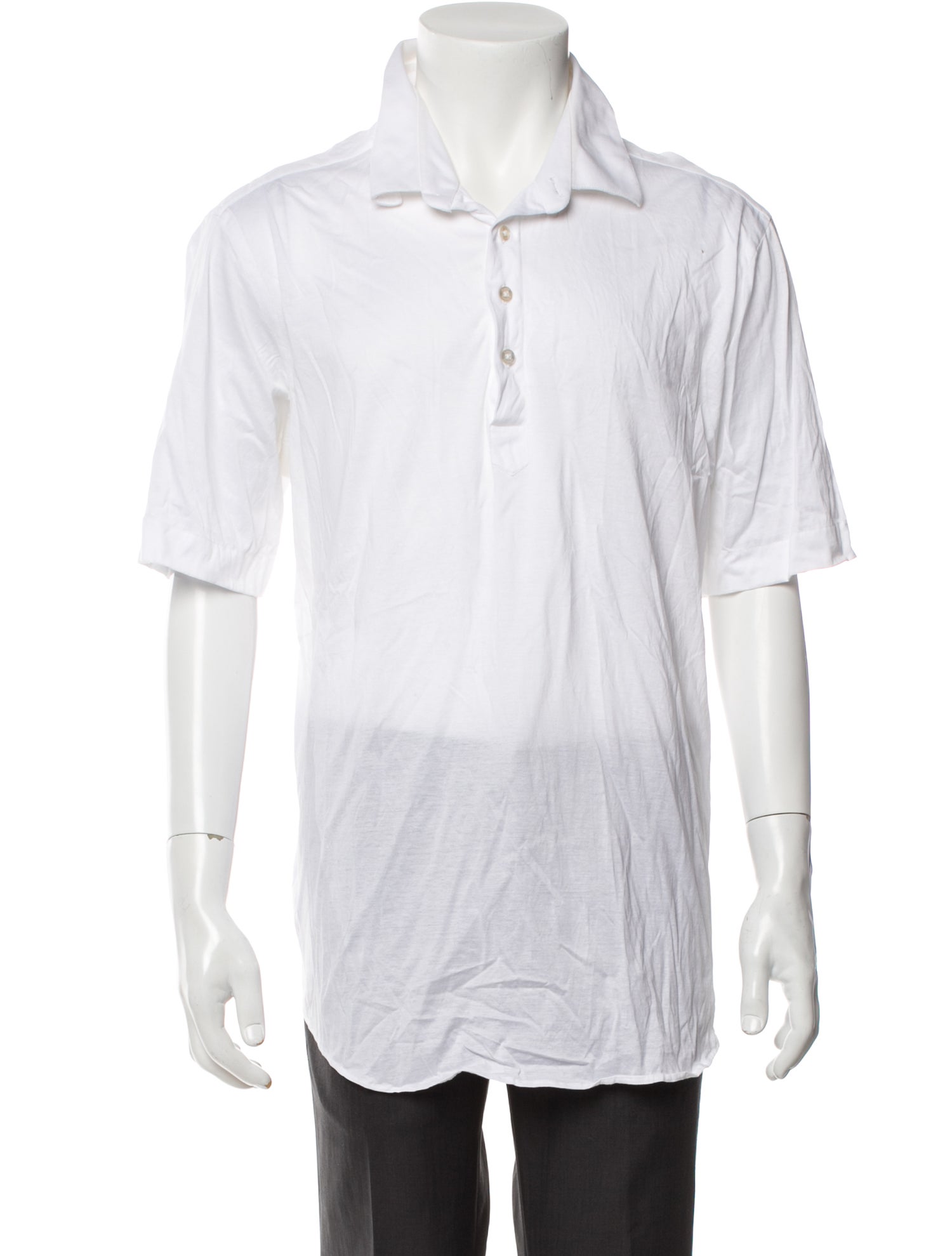 David August Collar Short Sleeve Polo Shirt