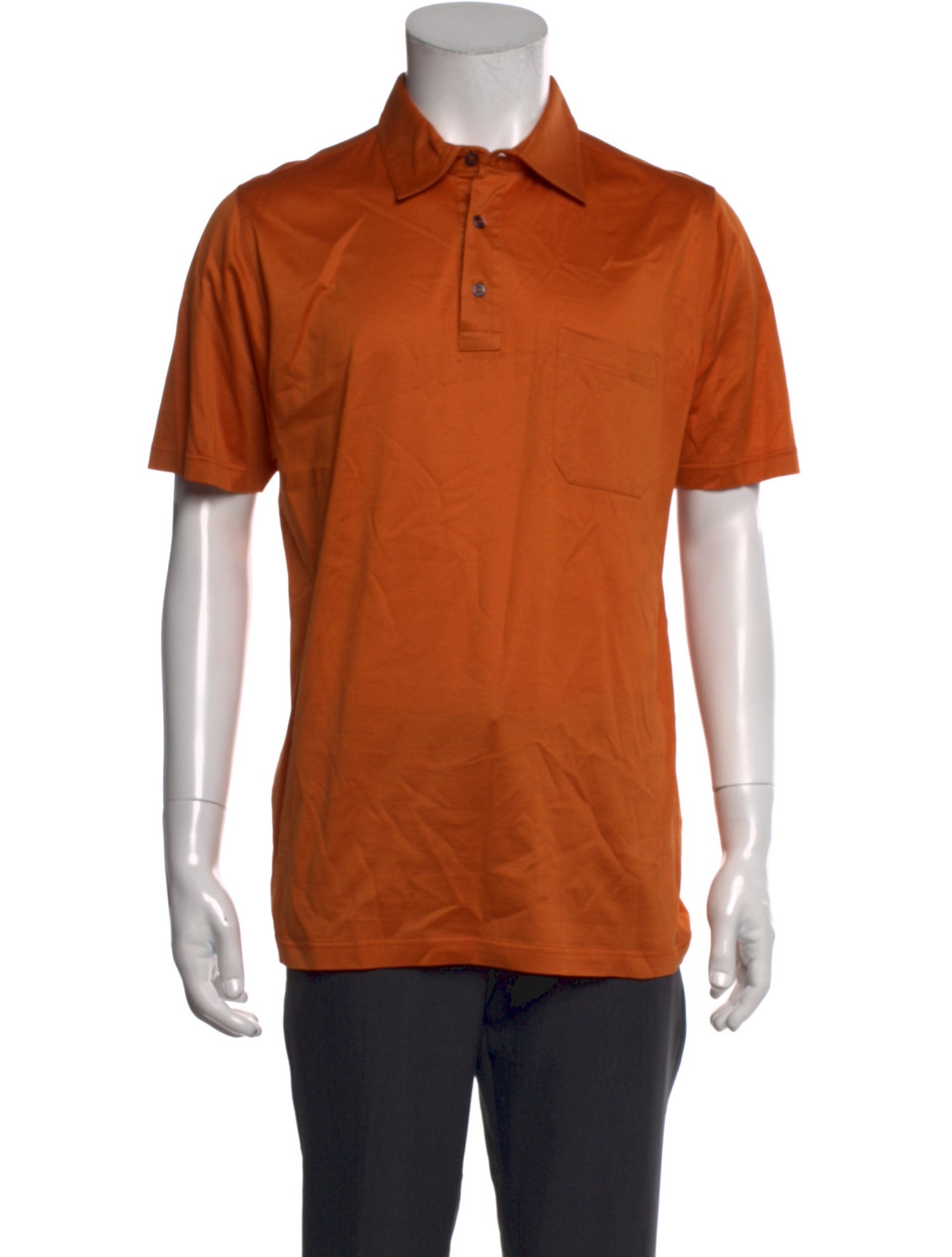 David August Crew Neck Short Sleeve Polo Shirt