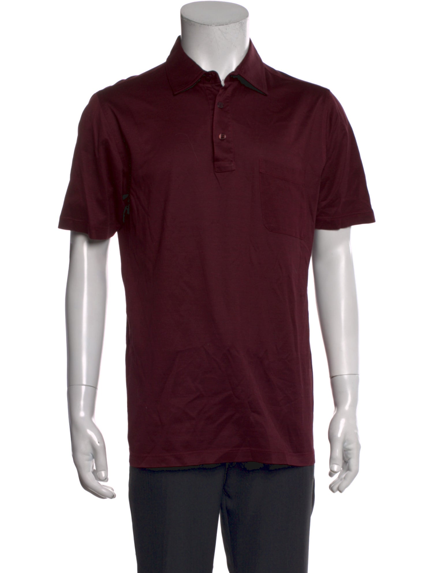 David August Crew Neck Short Sleeve Polo Shirt