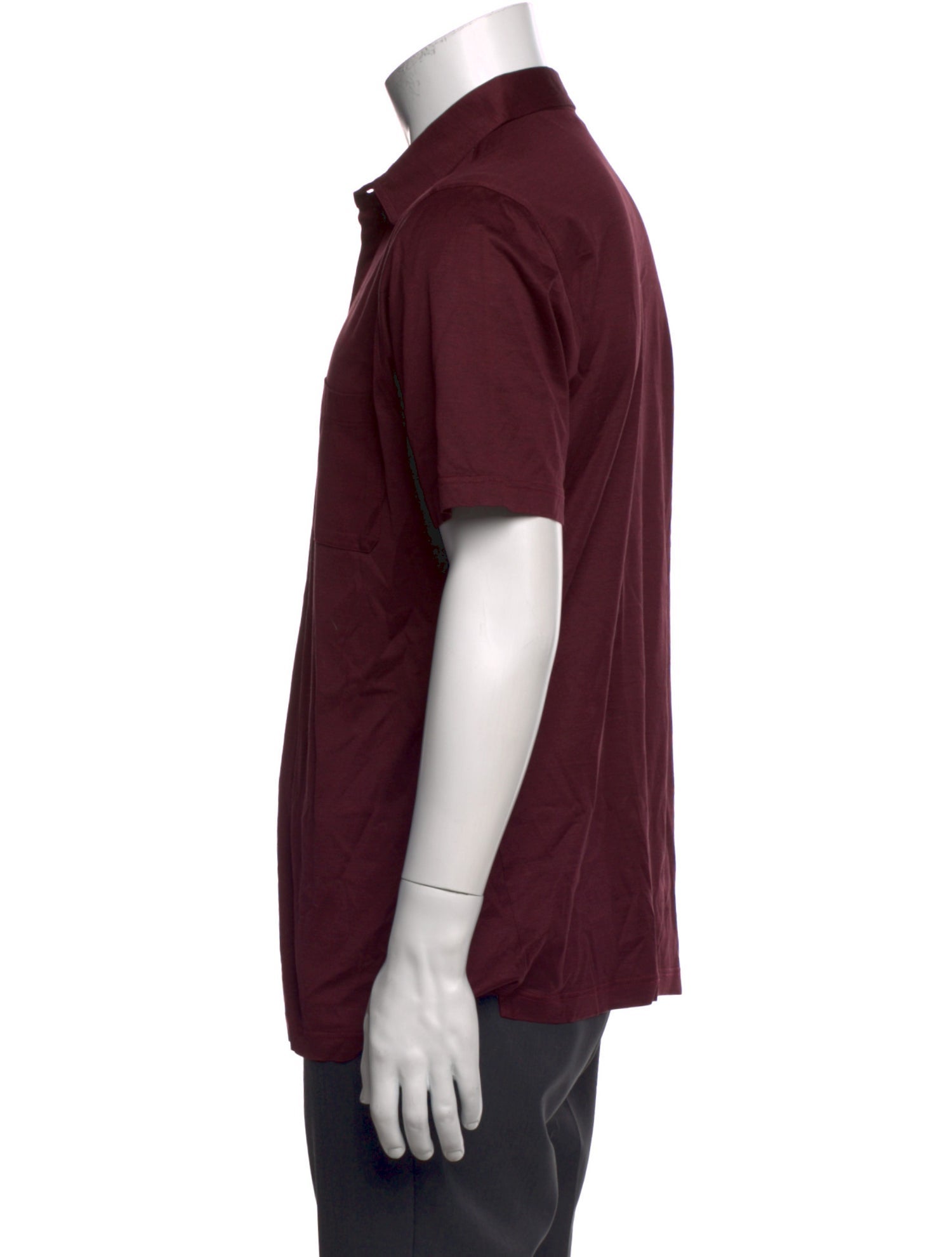 David August Crew Neck Short Sleeve Polo Shirt