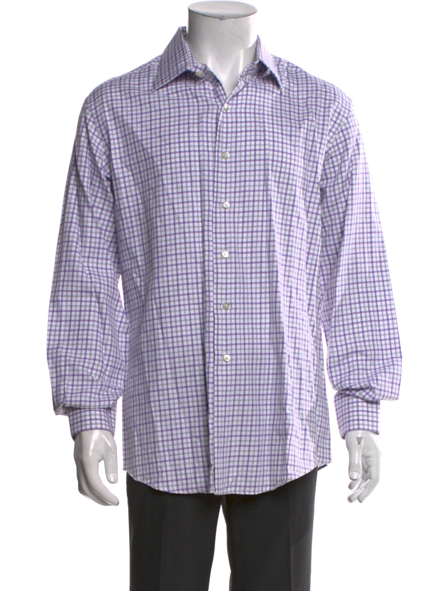 David August Plaid Print Long Sleeve Shirt