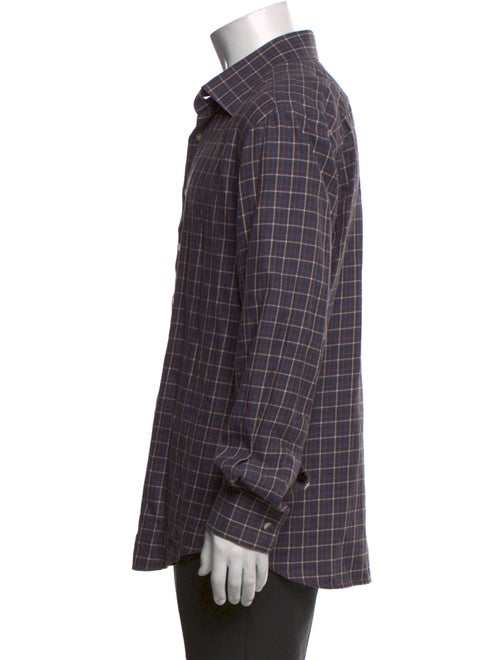 David August Plaid Print Long Sleeve Shirt