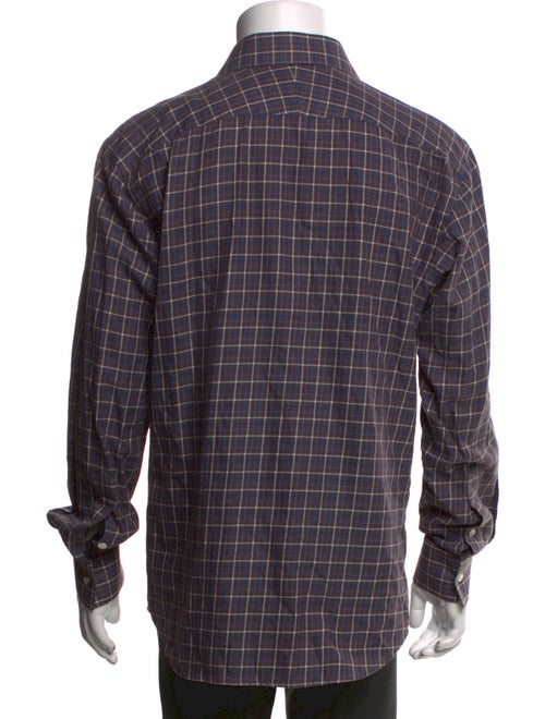David August Plaid Print Long Sleeve Shirt