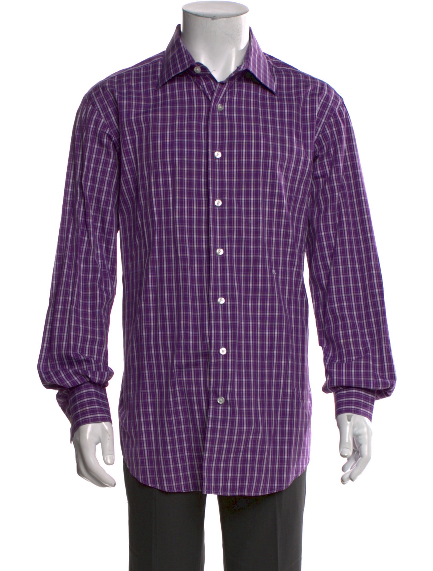 David August Plaid Print Long Sleeve Shirt