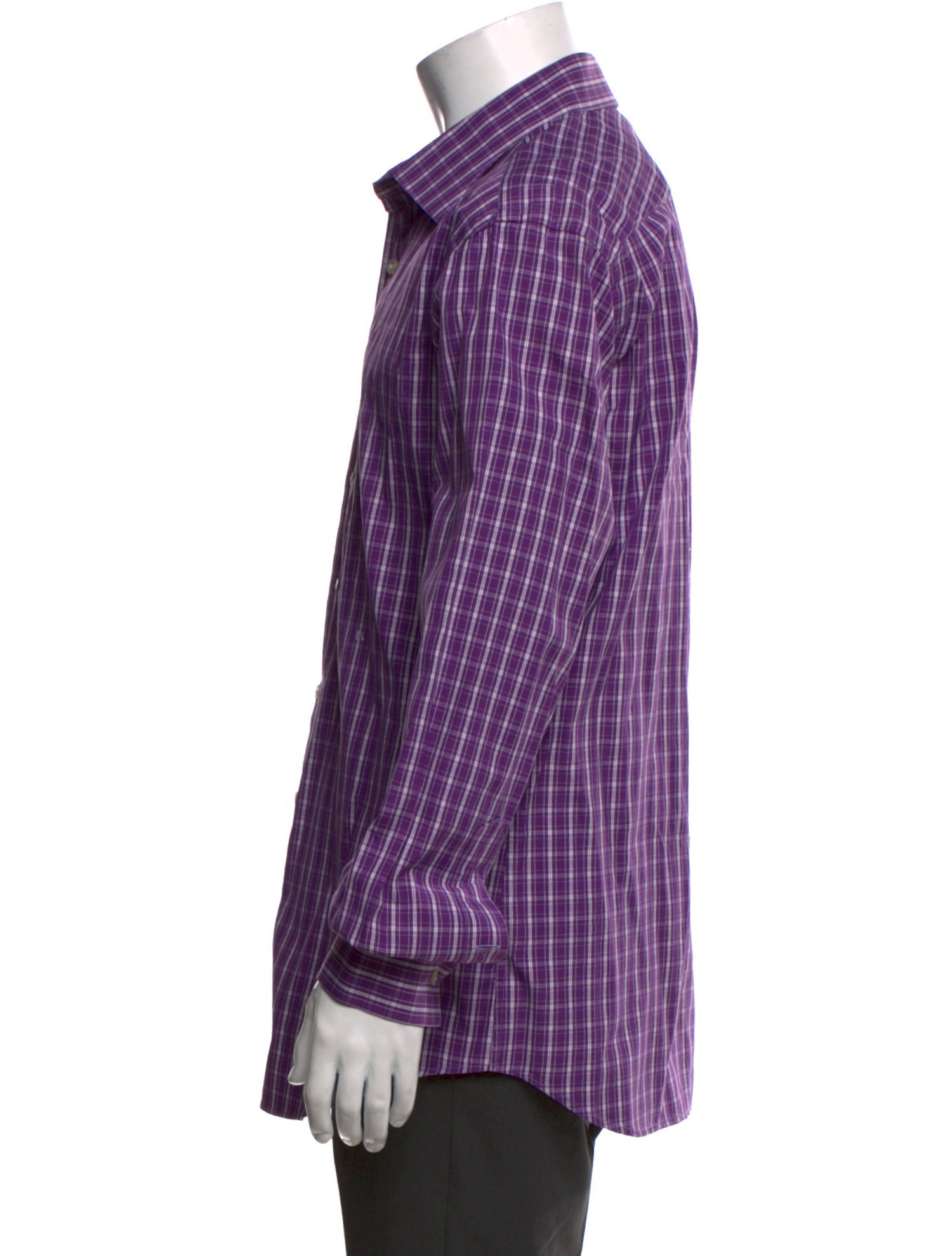 David August Plaid Print Long Sleeve Shirt