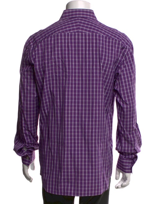 David August Plaid Print Long Sleeve Shirt