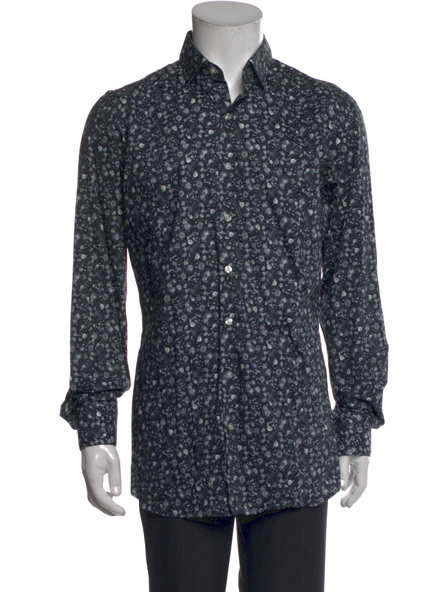 David August Floral Print Long Sleeve Shirt
