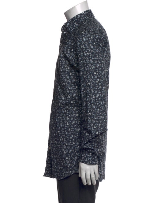 David August Floral Print Long Sleeve Shirt