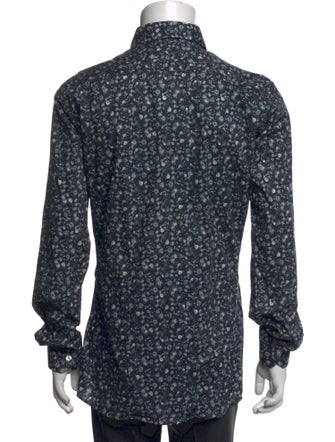 David August Floral Print Long Sleeve Shirt