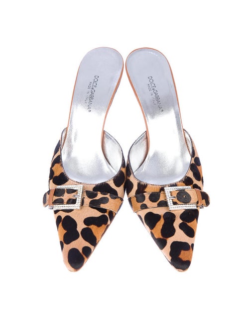 Dolce & Gabbana Ponyhair Mules