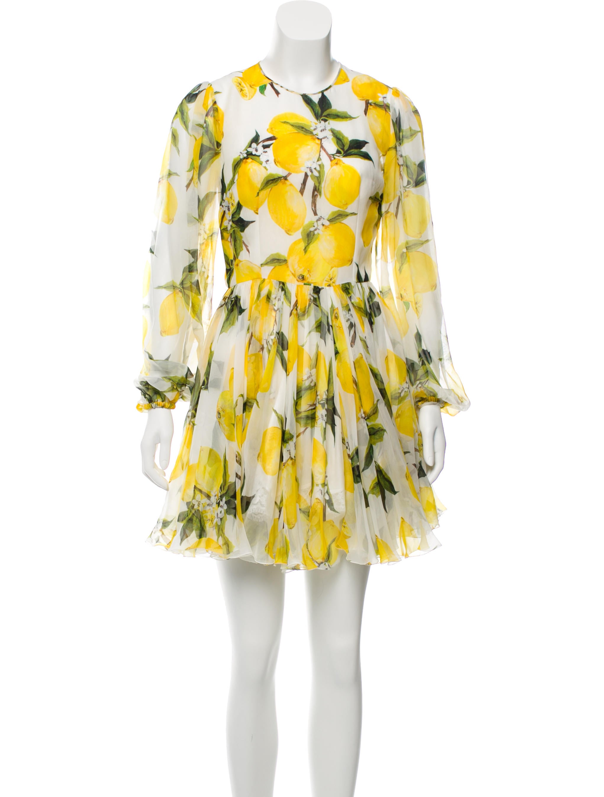 Dolce & Gabbana Lemon Print Dress