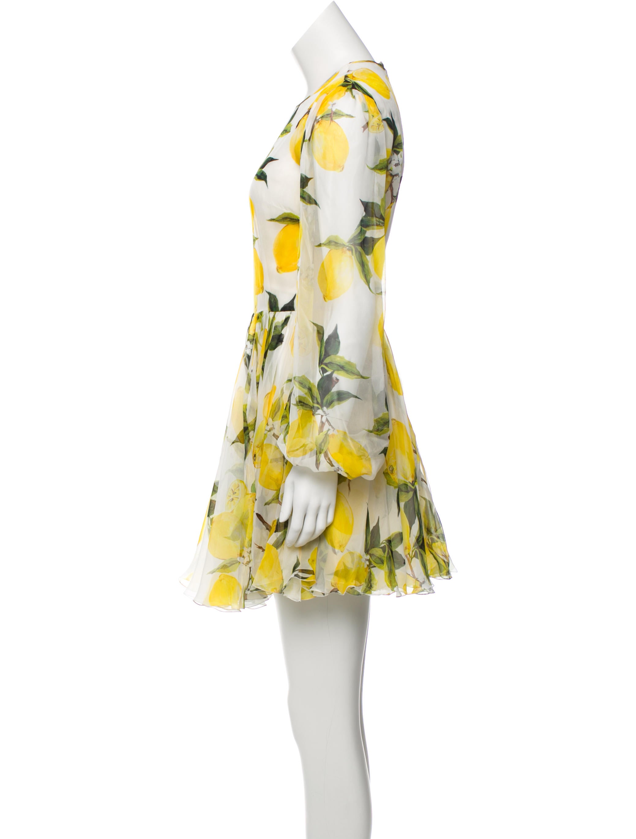 Dolce & Gabbana Lemon Print Dress