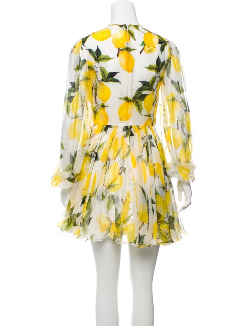 Dolce & Gabbana Lemon Print Dress