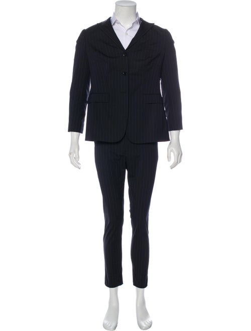 Dolce & Gabbana Wool Pinstripe Suit grey